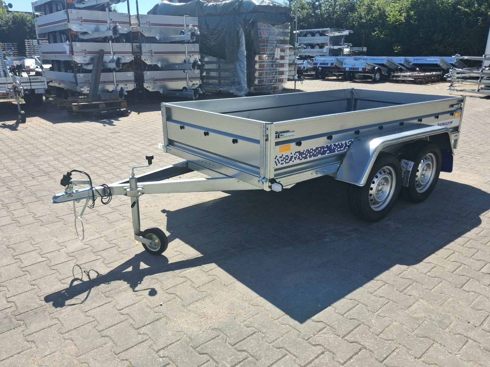 BEG7527T Niewiadów twin axle trailer, GVW 750 kg - Image 4