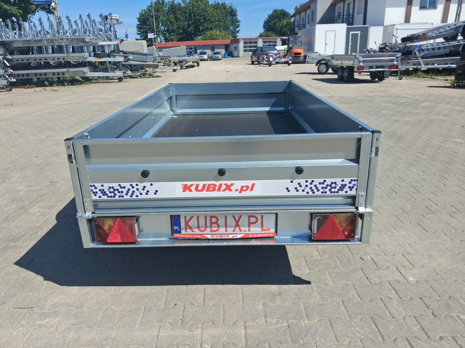BEG7527T Niewiadów twin axle trailer, GVW 750 kg - Image 8