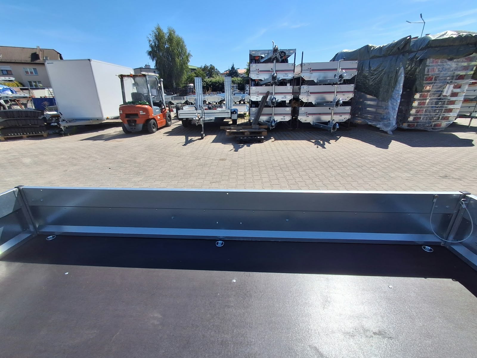 BEG7527T Niewiadów twin axle trailer, GVW 750 kg - Image 11