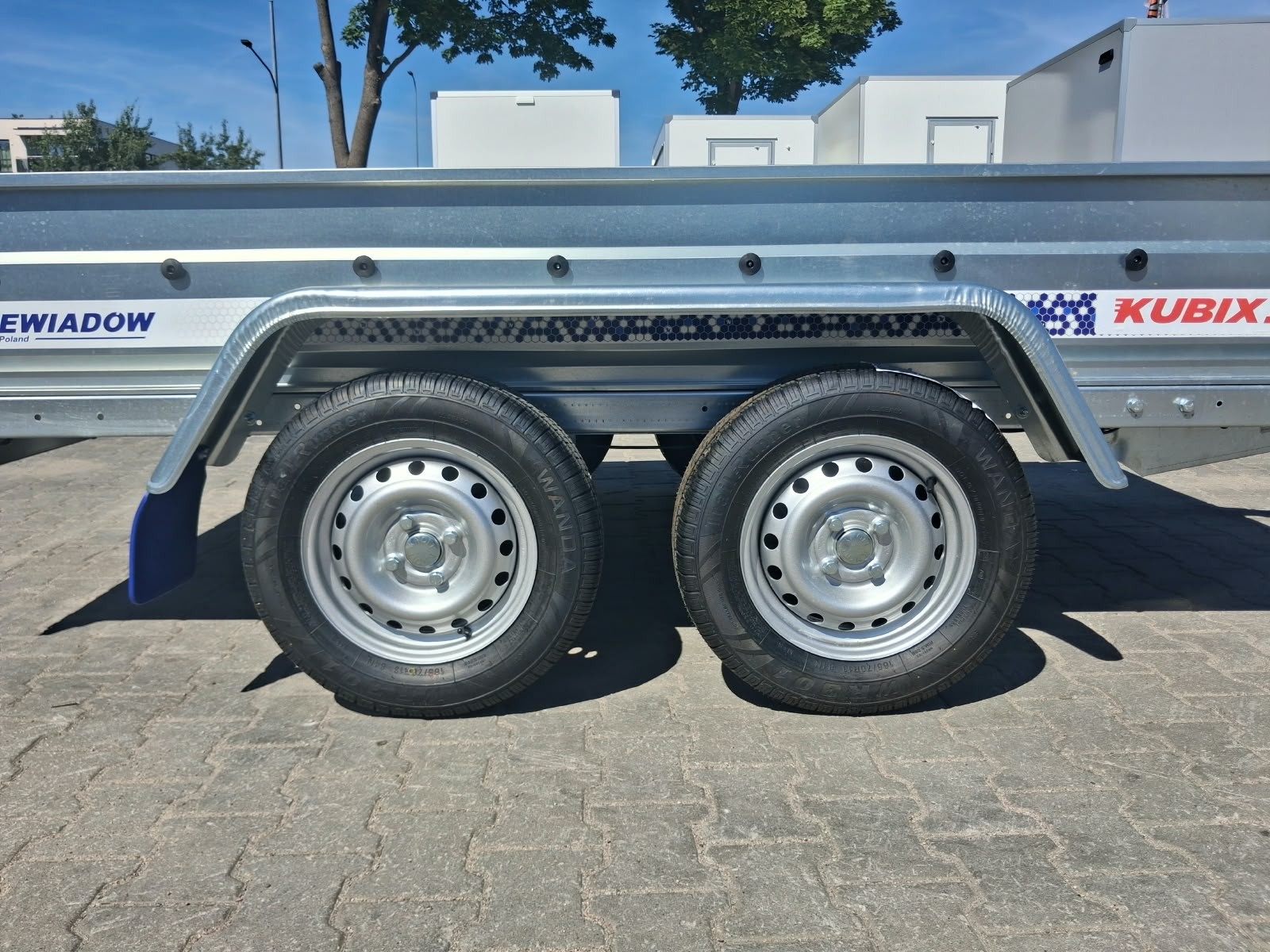 BEG7527T Niewiadów twin axle trailer, GVW 750 kg - Image 9