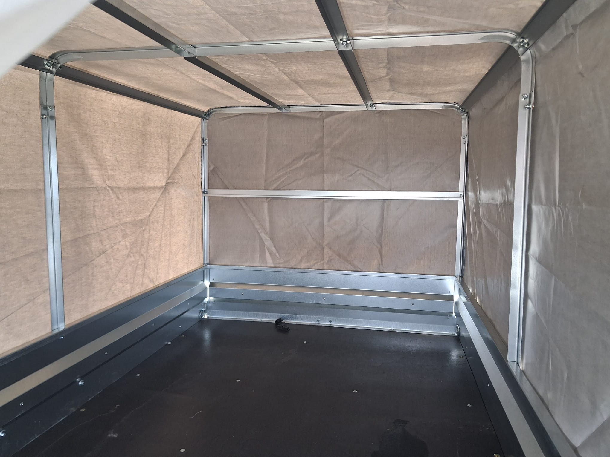 N7-236 ptw Neptun przyczepa jednoosiowa lekka ze stelażem i plandeką - obrazek 10