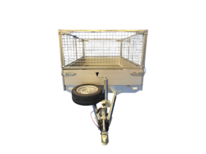 Przyczepa hamowana dwuosiowa Neptun GN259, N27-306 2 hl, DMC 2700kg, koła pod platformą - obrazek 7