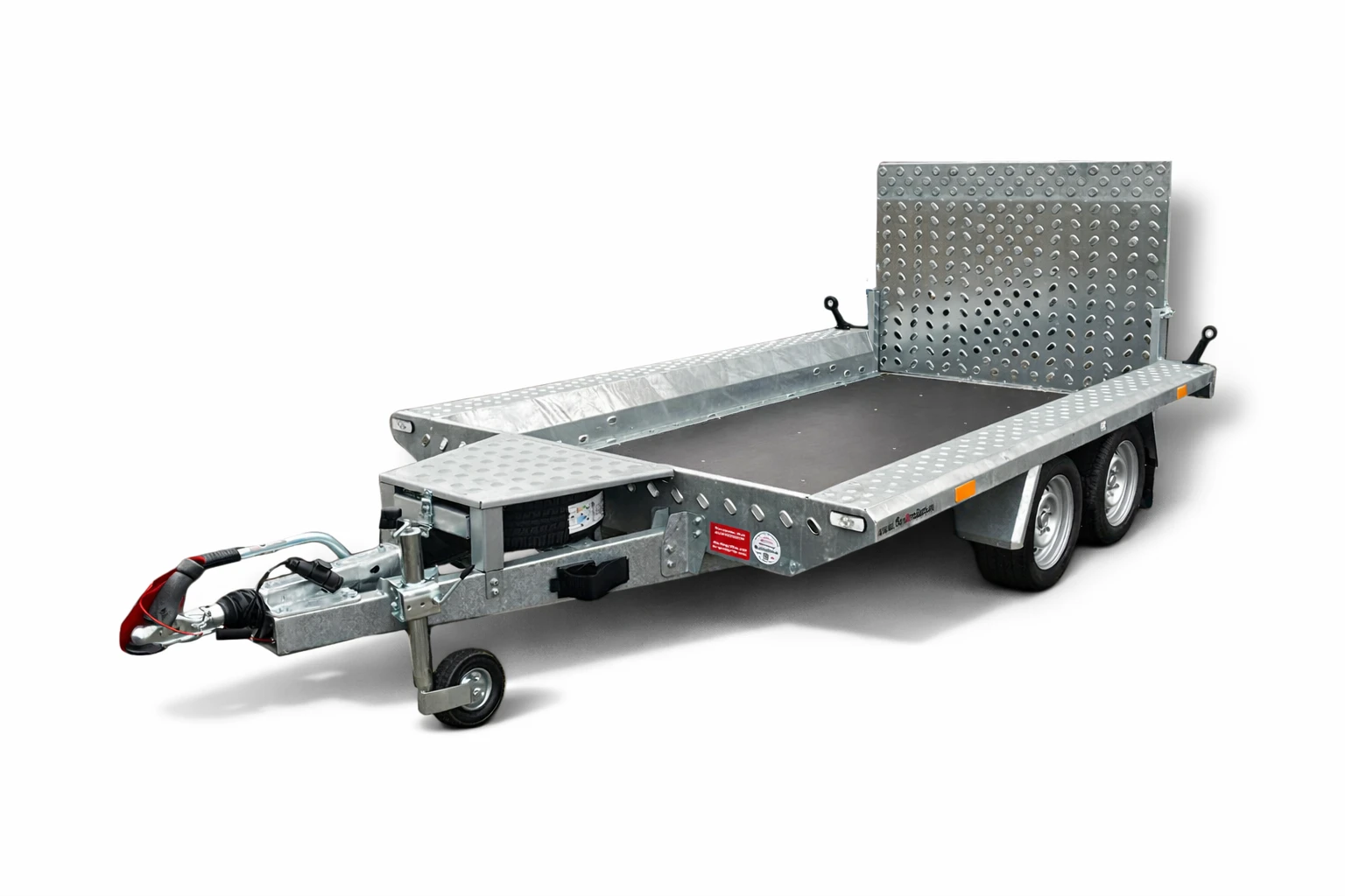 Przyczepa dwuosiowa pod minikoparkę Besttrailers Loader z trapem, DMC 2 700 kg