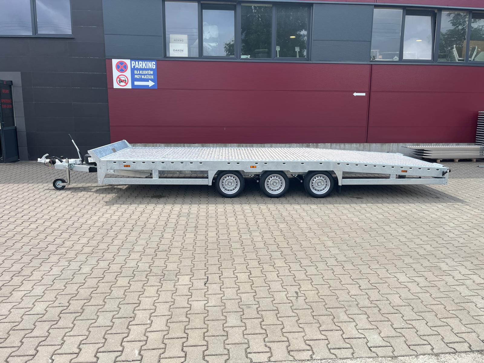 Besttrailers Viking laweta trzyosiowa, prosta, 600×210, blacha, DMC 3500kg - obrazek 3